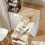 SoBuy Îlot de Cuisine Pliable FSB110-WN 4
