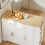 SoBuy Îlot de Cuisine Pliable FSB110-WN 5
