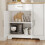 SoBuy Îlot de Cuisine Pliable FSB110-WN 9