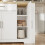 SoBuy Îlot de Cuisine Pliable FSB110-WN 10