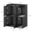 SoBuy Meuble litière double pour 2 chats HAT09-E-SCH 3