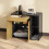 SoBuy Meuble cache-litière chat HAT08-E-SCH 15