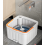 360° Floor Magic Spin Mop Bucket Set W/ 4 Pads 7