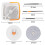 360° Floor Magic Spin Mop Bucket Set W/ 4 Pads 2