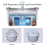 360° Floor Magic Spin Mop Bucket Set W/ 4 Pads 6