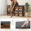 Shoe Storage Bench with Padded Seat and 12 Compartments 1