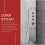 Thermostatic Shower Panel Column Tower 4 Body Jets Twin Head Bathroom Polished 5