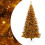 VidaXL vidaXL Christmas Tree Gold 180 cm PET 1