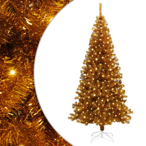 VidaXL vidaXL Christmas Tree Gold 180 cm PET