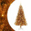VidaXL vidaXL Christmas Tree Gold 150 cm PET 1