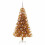 VidaXL vidaXL Christmas Tree Gold 150 cm PET 3