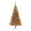 VidaXL vidaXL Christmas Tree Gold 150 cm PET 3