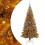 VidaXL vidaXL Christmas Tree Gold 180 cm PET 1