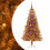 VidaXL vidaXL Christmas Tree Gold 150 cm PET 2