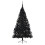 VidaXL vidaXL Artificial Pre-lit Christmas Tree Black 210 cm PVC 3