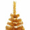 VidaXL vidaXL Christmas Tree Gold 180 cm PET 11