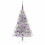 VidaXL vidaXL Artificial Pre-lit Christmas Tree Silver 120 cm PET 3