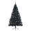 VidaXL vidaXL Artificial Pre-lit Christmas Tree Black 240 cm PVC 3