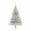 VidaXL vidaXL Artificial Pre-lit Christmas Tree Silver 120 cm PET 3