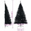VidaXL vidaXL Artificial Pre-lit Christmas Tree Black 240 cm PVC 4