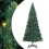 VidaXL vidaXL Artificial Pre-lit Christmas Tree with Ball Set Green 500 cm 1