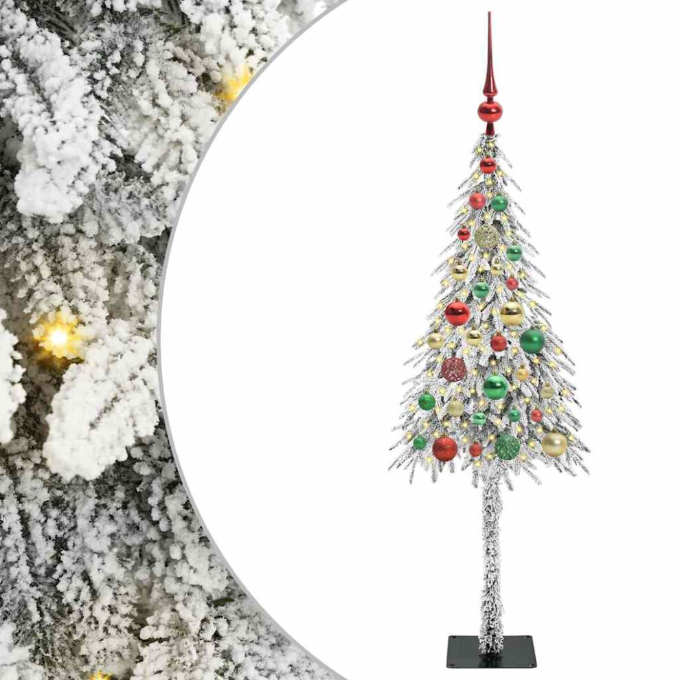 Vidaxl Christmas Tree With 150 Leds White 120 Cm Pe And Steel