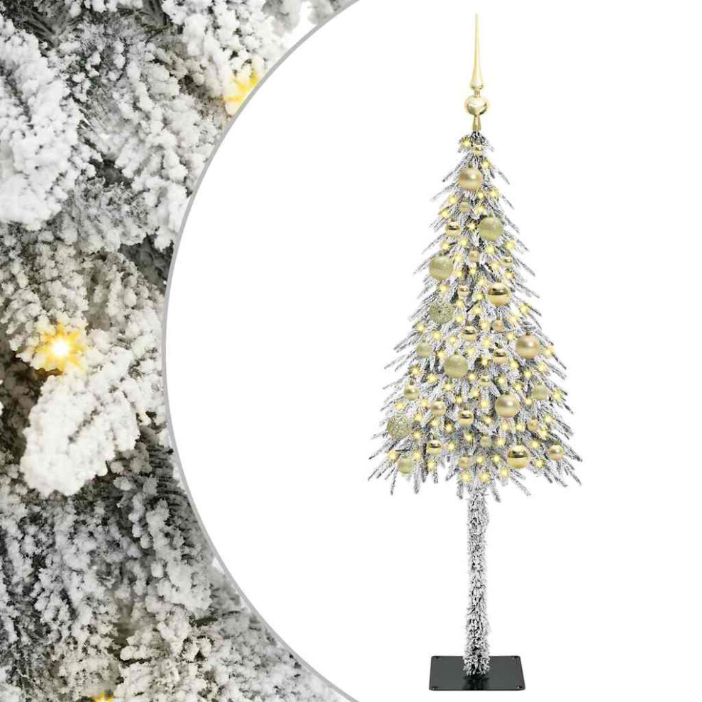 B&Q - Christmas Tree With 150 Leds White 120 Cm Pe And Steel - Image 2