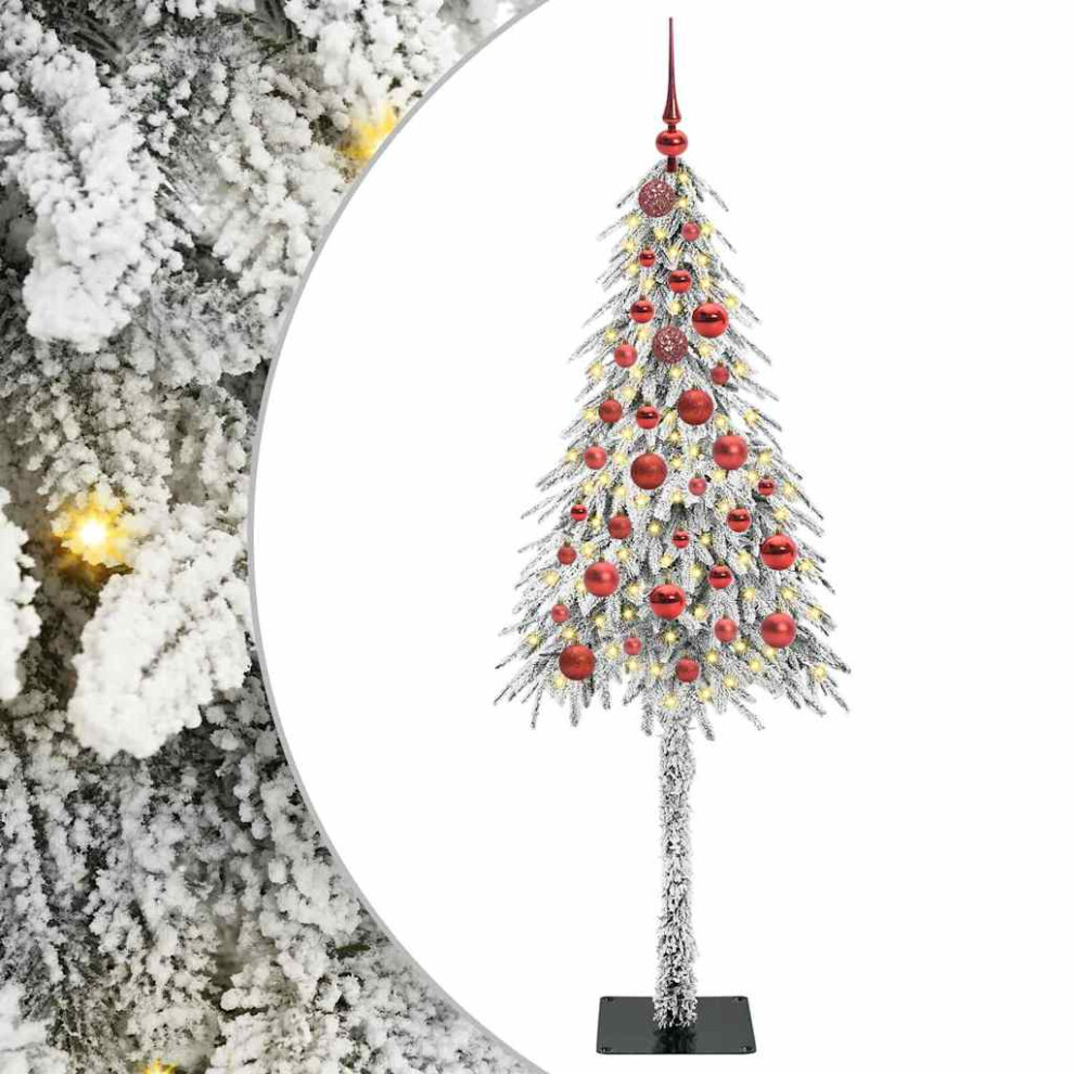 B&Q -  Christmas Tree With 150 Leds White 150 Cm Pe And Steel - Image 3