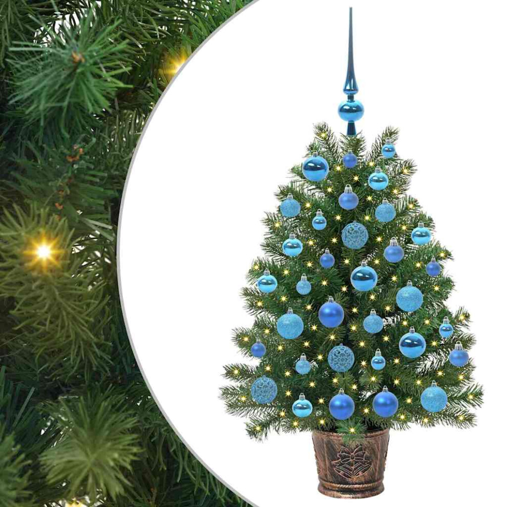 B&Q - Artificial Christmas Tree With 150 Leds Green 95 Cm Pe And Pvc - Image 2