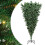 VidaXL vidaXL Upside-down Artificial Pre-lit Christmas Tree with Ball Set PVC 1