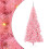 VidaXL vidaXL Christmas Tree Pink 240 cm PVC 1