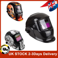 Auto Darkening Solar Welding Helmet Mask Arc Tig Mig Skull Welder Machine.