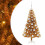 VidaXL vidaXL Christmas Tree Gold 120 cm PET 2