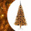 VidaXL vidaXL Christmas Tree Gold 120 cm PET 1