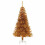 VidaXL vidaXL Christmas Tree Gold 150 cm PET 7