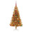VidaXL vidaXL Christmas Tree Gold 150 cm PET 3