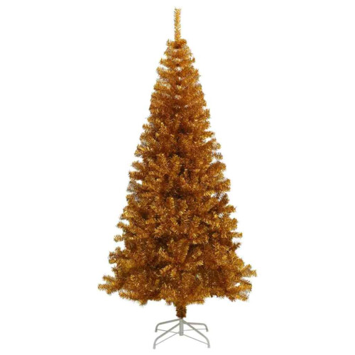 VidaXL vidaXL Christmas Tree Gold 180 cm PET 1