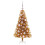 VidaXL vidaXL Christmas Tree Gold 120 cm PET 3