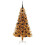 VidaXL vidaXL Christmas Tree Gold 120 cm PET 3