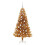 VidaXL vidaXL Christmas Tree Gold 120 cm PET 3