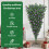 VidaXL vidaXL Upside-down Artificial Pre-lit Christmas Tree with Ball Set PVC 6
