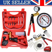 Hand Held Vacuum Pump Pressure Tester Car Brake Fluid Bleeder Bleeding Tool Setï¼