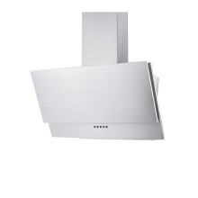 electriQ 60cm Angled Chimney Cooker Hood - Stainless Steel EIQTMS60SS