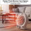 Warmlite 2-in-1 2000W Fan Heater with Cool Air Function, Portable And Lightweight Upright 3