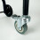 Adjustable Walking Aid Standing Walking Stick Handrail Castors Non-Slip Handle 9