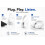 Roxel Roxel RX-90C USB-C Wired Over-Ear Headphones, Mic & Inline Controls, 1.5m Cable 3
