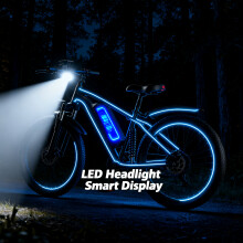 26'' Electric Bike 7-speed, 48V13AH Battery 250W