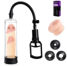 Penis-Pump Enlarger Stretcher Penis-Enlargement Vacuum Pump Penis-Extender C