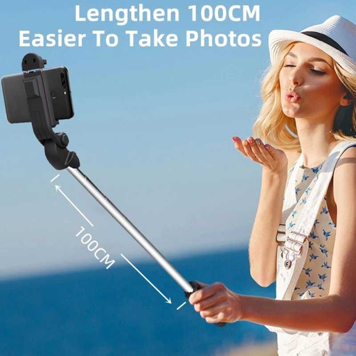 Universal Foldable Bluetooth Selfie Stick Extendable Tripod for iPhone Series uk