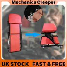 Mechanics Creeper 36" Z Type, 2 in 1 Foldable Rolling Seat for Garage 150kg UK